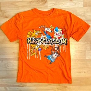 Nickelodeon t-shirt, size M orange